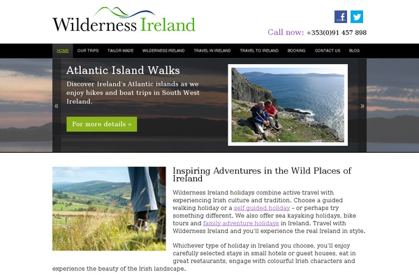 wildernessireland.com site used Wi2019