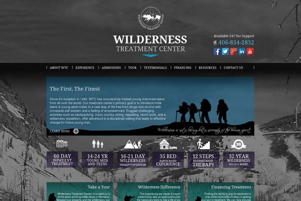 wildernesstreatmentcenter.com site used Wtcr