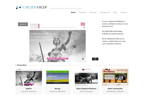 Scope theme site design template sample