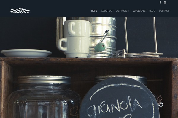 wildfirebakery.ca site used Diviold