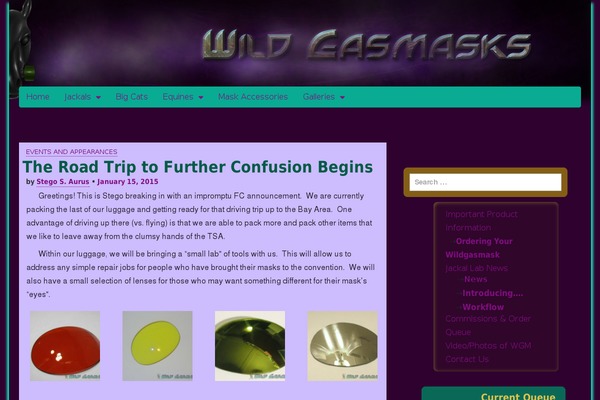 wildgasmasks.com site used Wgmbootstrap