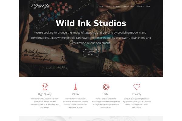 Site using Js_composer_salient plugin