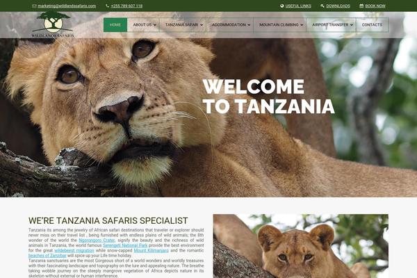 wildlandssafaris.com site used Westz