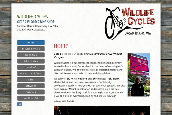 wildlifecycles.com site used Wildlife
