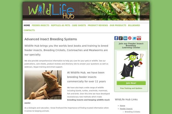 wildlifehub.com site used Elitehubs