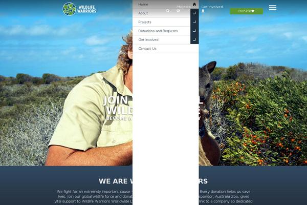 wildlifewarriors.org.au site used Wildlife-warriors