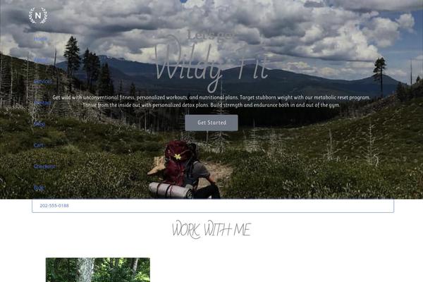 Astra theme site design template sample