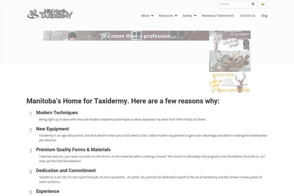 Dynamix theme site design template sample