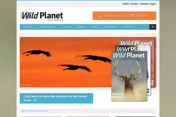 wildplanetphotomagazine.com site used Wild-planet