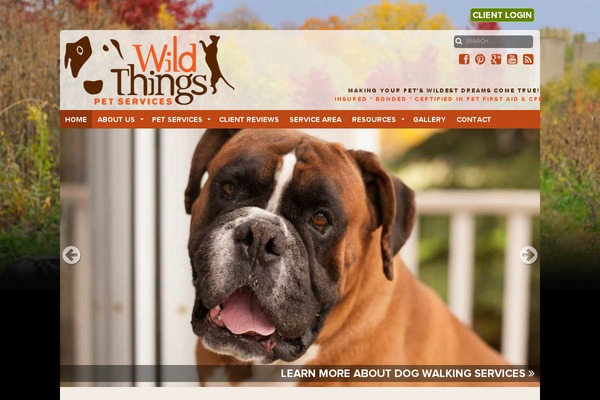 wildthingspetservices.com site used Wildthings