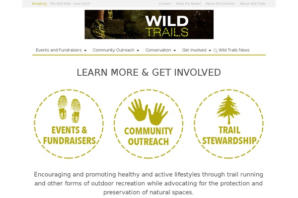 wildtrails.org site used Ciola