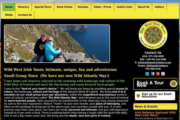 adventure-tours-child theme websites examples