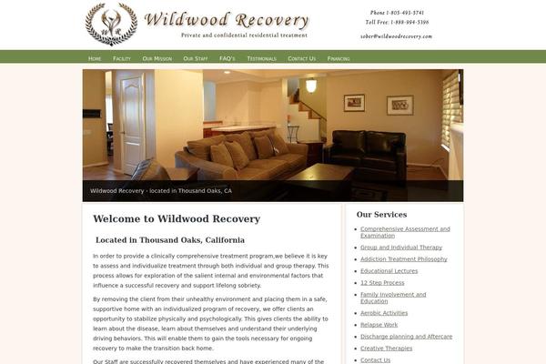 wildwoodrecovery.com site used Wildwood