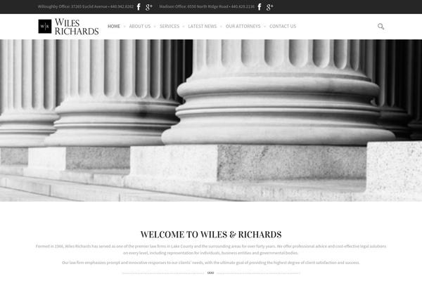 Lawyer-theme theme site design template sample