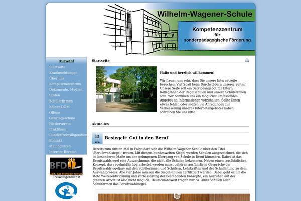 Schule theme site design template sample