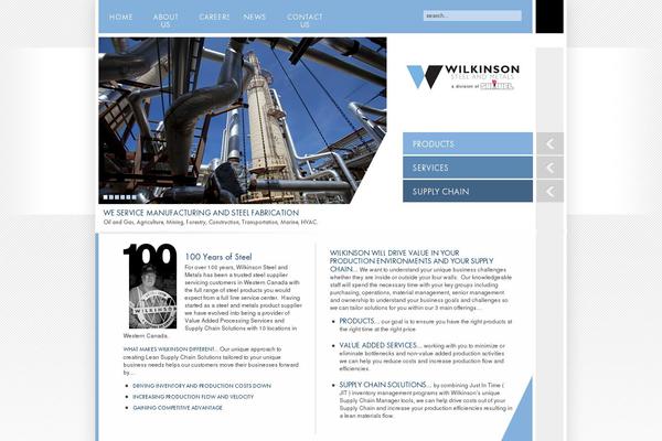 wilkinsonsteel.ca site used Wilk2