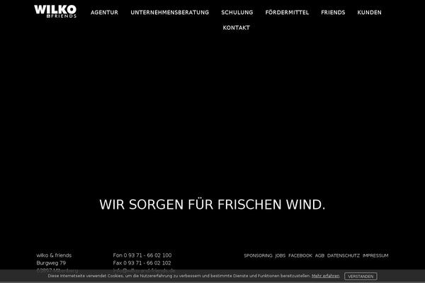 wilkom.net site used Custom-theme-2.2