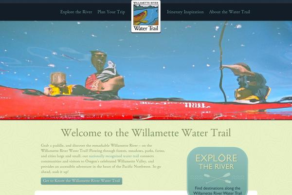 willamettewatertrail.org site used Willamettewatertrail