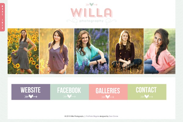 ProPhoto 5 theme site design template sample
