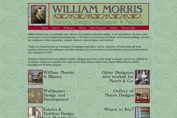 william-morris.com site used Morrisv2