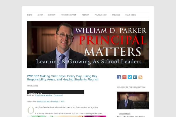 williamdparker.com site used Signify-education
