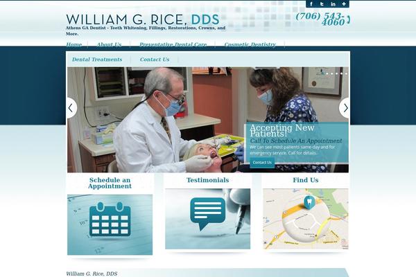 williamricedental.com site used Drrice