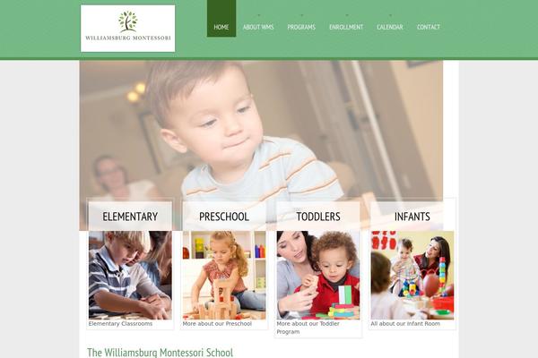 Twentytwenty-child theme site design template sample