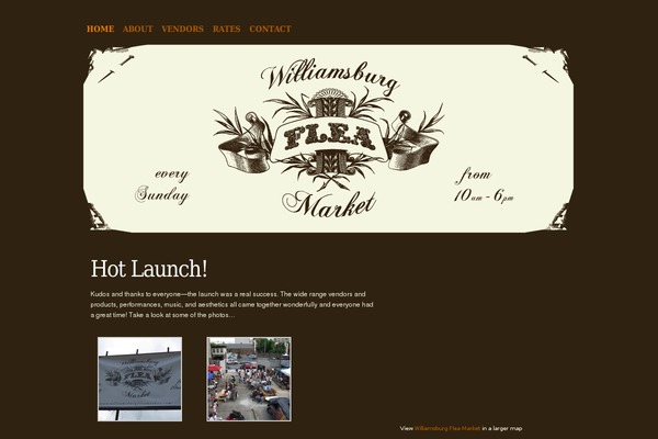 williamsburgfleamarket.com site used Colourise