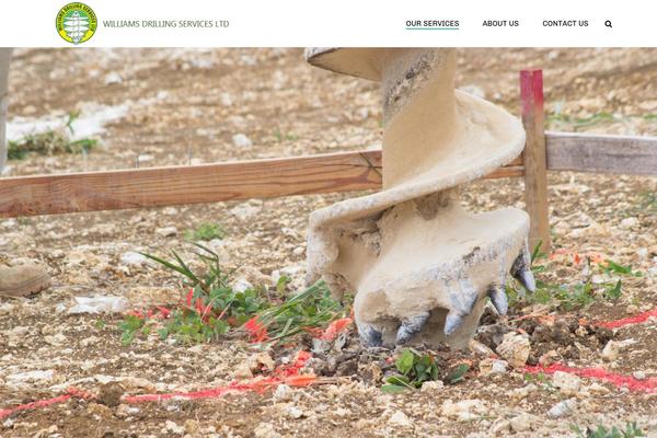 Jupiter theme site design template sample