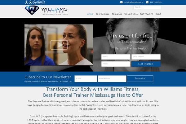 williamsfitness.ca site used Williams-fitness
