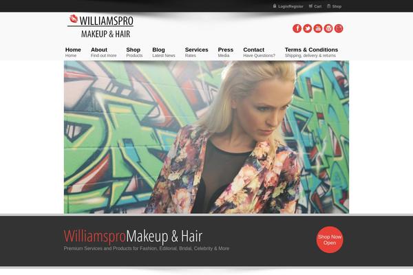 williamspromakeup.com site used Couture