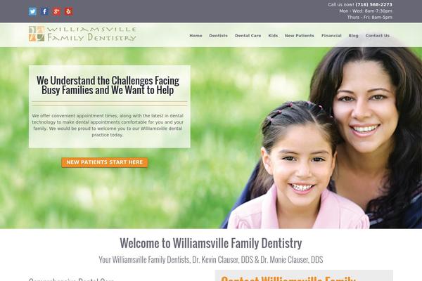 williamsvillefamilydentistry.com site used Wfdclasuer