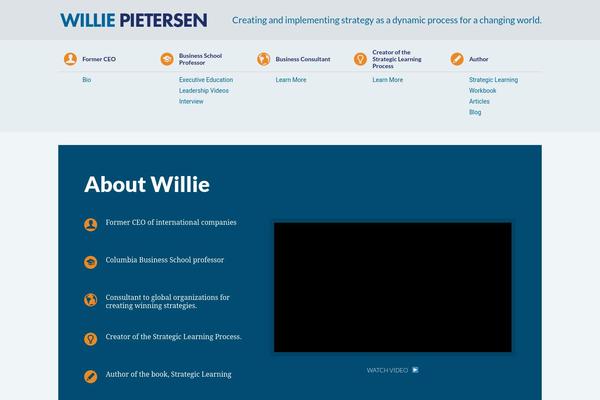 williepietersen.com site used Williepieterson