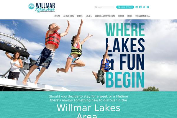 willmarlakesarea.com site used Wlacvb
