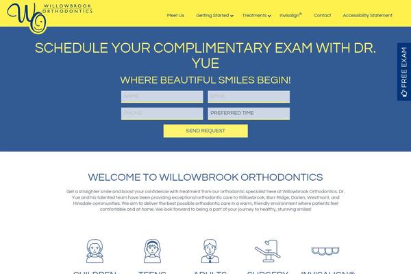 willowbrookorthodontics.com site used Willowbrook