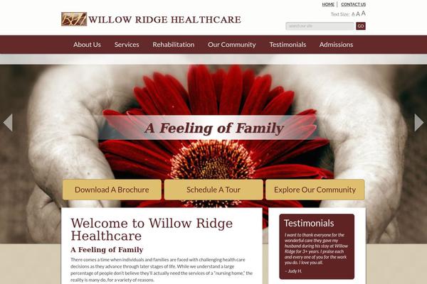 willowridgecare.com site used Master-realproperty