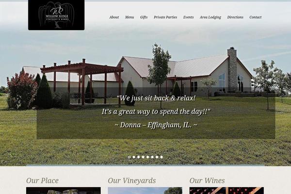 White Rock theme site design template sample