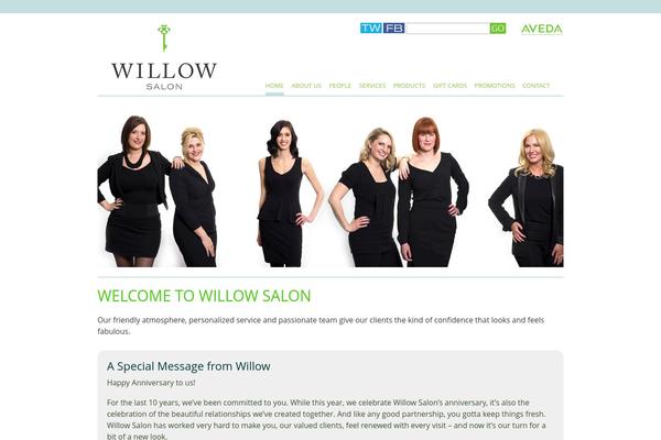 willowsalon.ca site used Willow2015