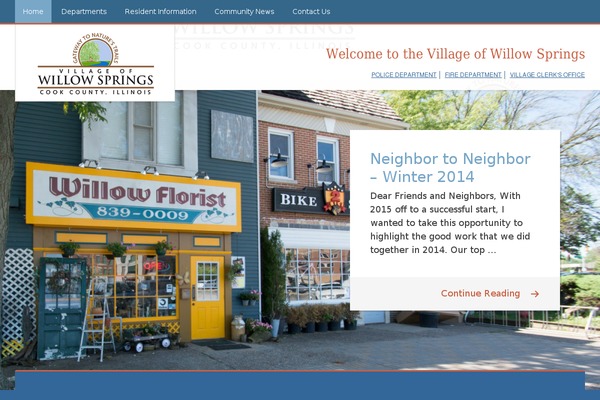 willowsprings-il.gov site used Willowsprings-wp-2014