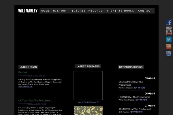 willvarley.com site used My-lubith-theme-105