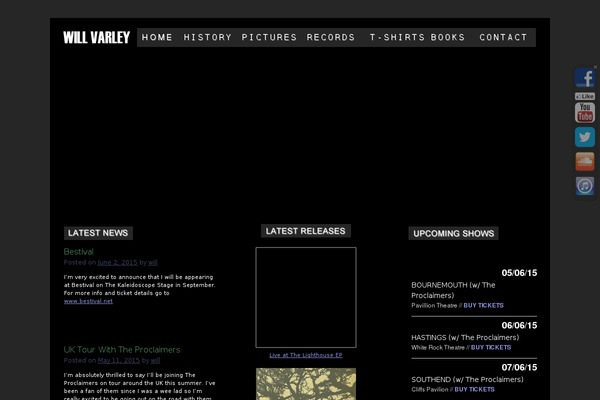 Site using Floating Social Media Links plugin