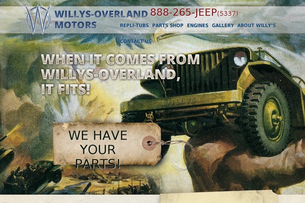 willysoverland.com site used Willys