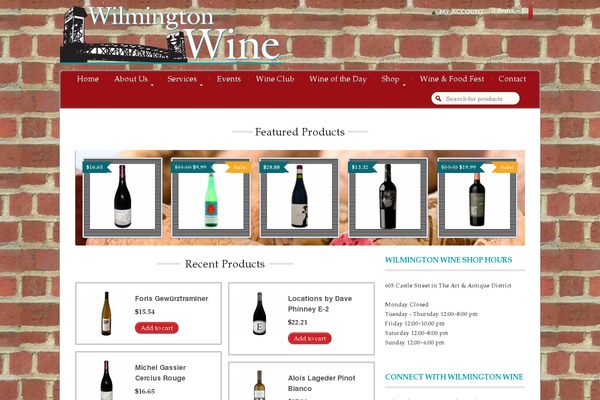 wilmingtonwine.net site used Wilmingtonwine
