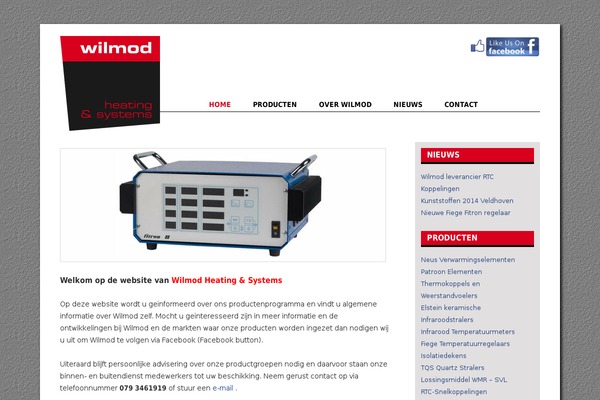 wilmod.nl site used Wilmod