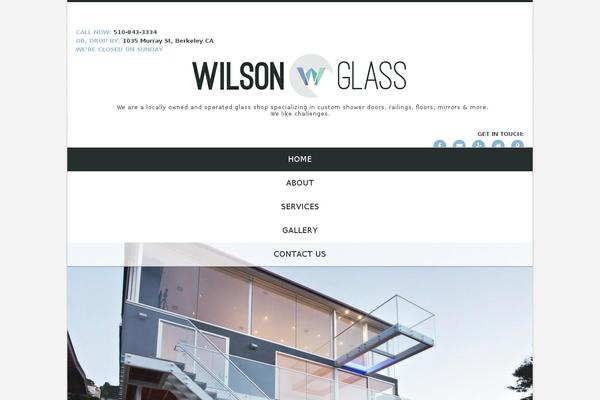 wilsonglass.com site used Wilsonglass