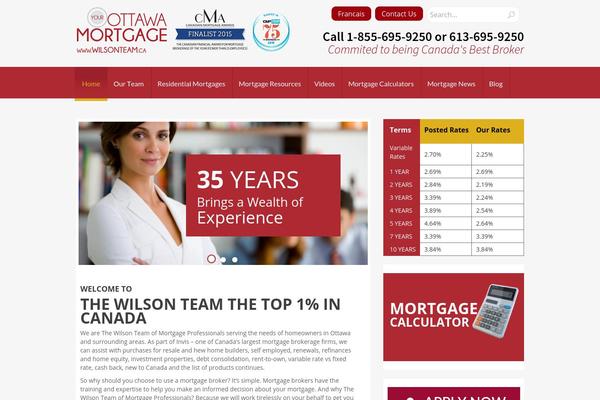 wilsonteam.ca site used Wilsonteamv2