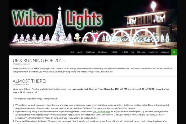 wiltonlights.com site used Twenty-fouteen-centered-san-sidebar