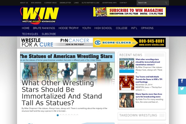 win-magazine.com site used Resportsive