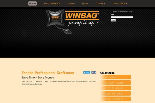 winbagusa.com site used Custom