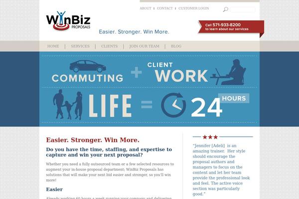 winbizproposals.com site used Winbiz-theme